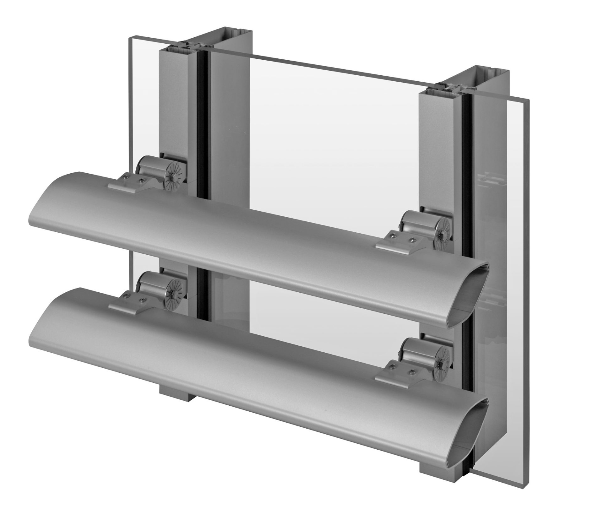 Versoleil® - Single Blade System for Curtain Wall