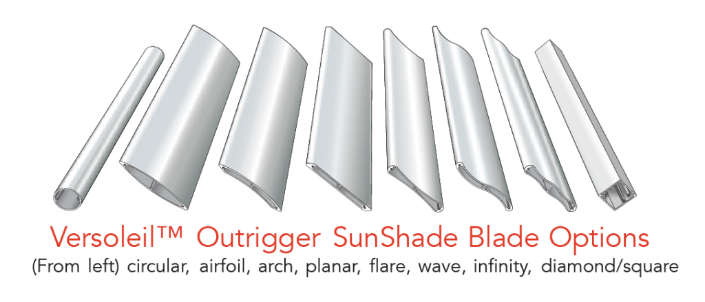 Versoleil SunShade - Outrigger System - Storefront