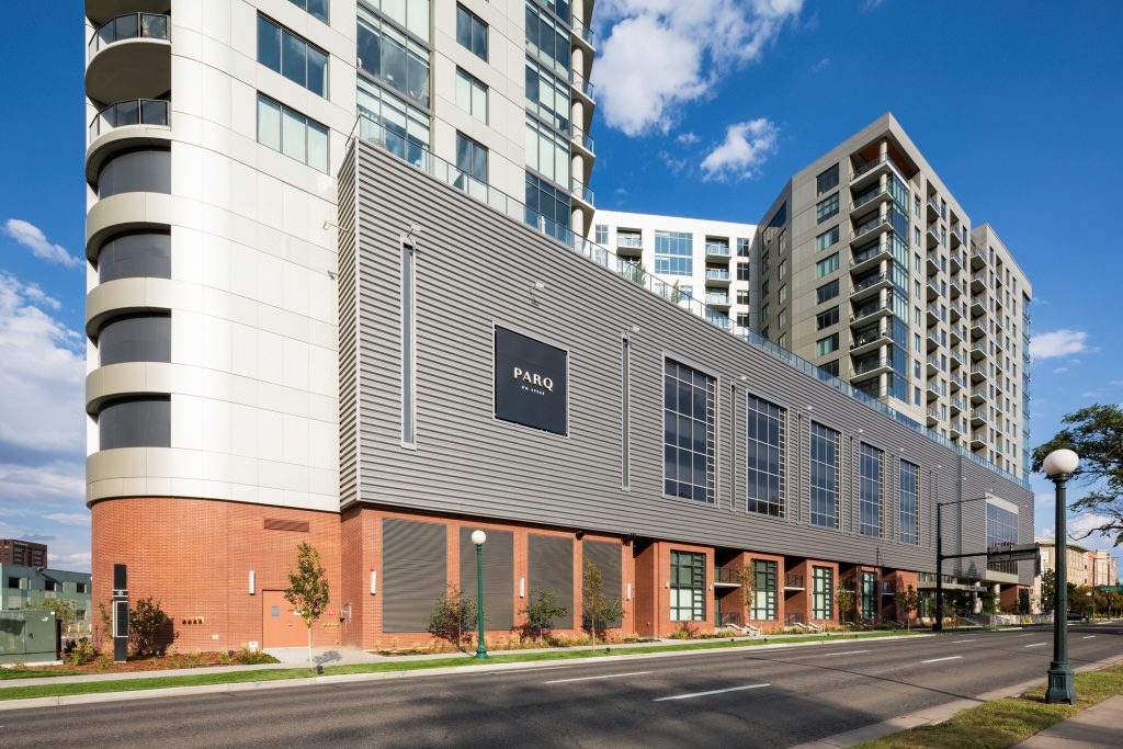 Parq on Speer, Denver, Colorado, USA, MetroView® FG 501T Window Wall, 1600 Wall System®1 Curtain Wall
