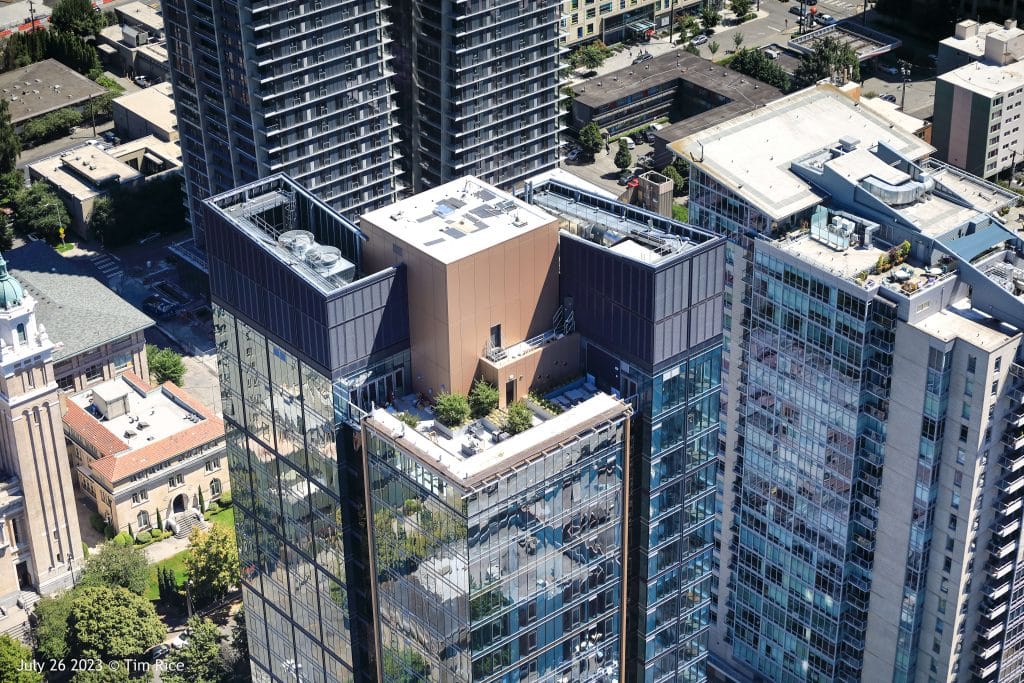800 Columbia Residential Tower, Graystone Condominiums, Seattle, Washington, Kawneer Collaborative, Curtain Wall, Window Wall, Multifamily, Architecture