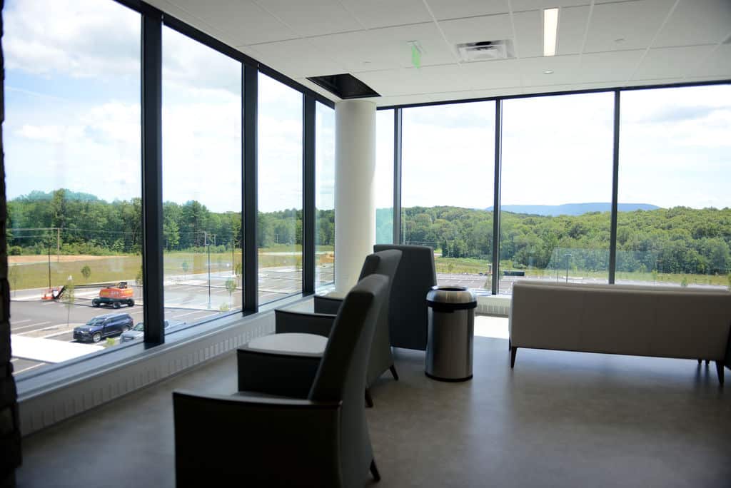 Mount Nittany Health Toftrees, Kawneer Company Inc., Pennsylvania Architecture Healthcare